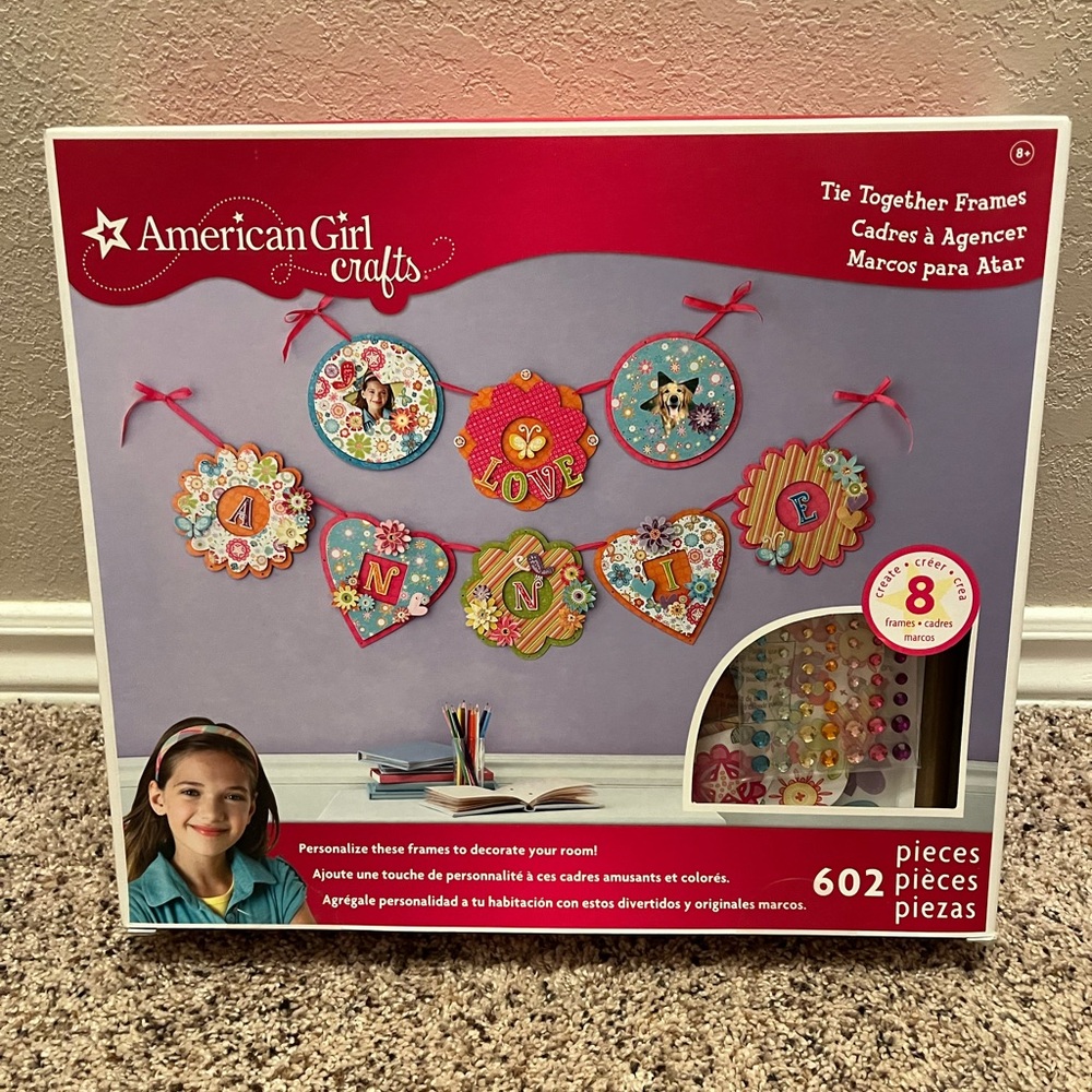 American Girl Crafts - Tie Together Frames